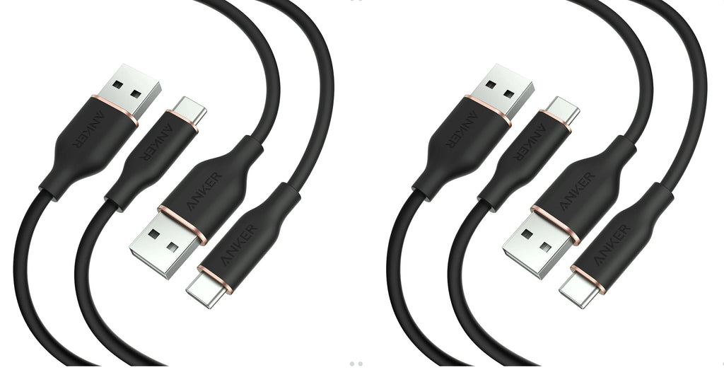 Anker USB-A to USB-C Cable 3ft 2-Pack Fast Charging