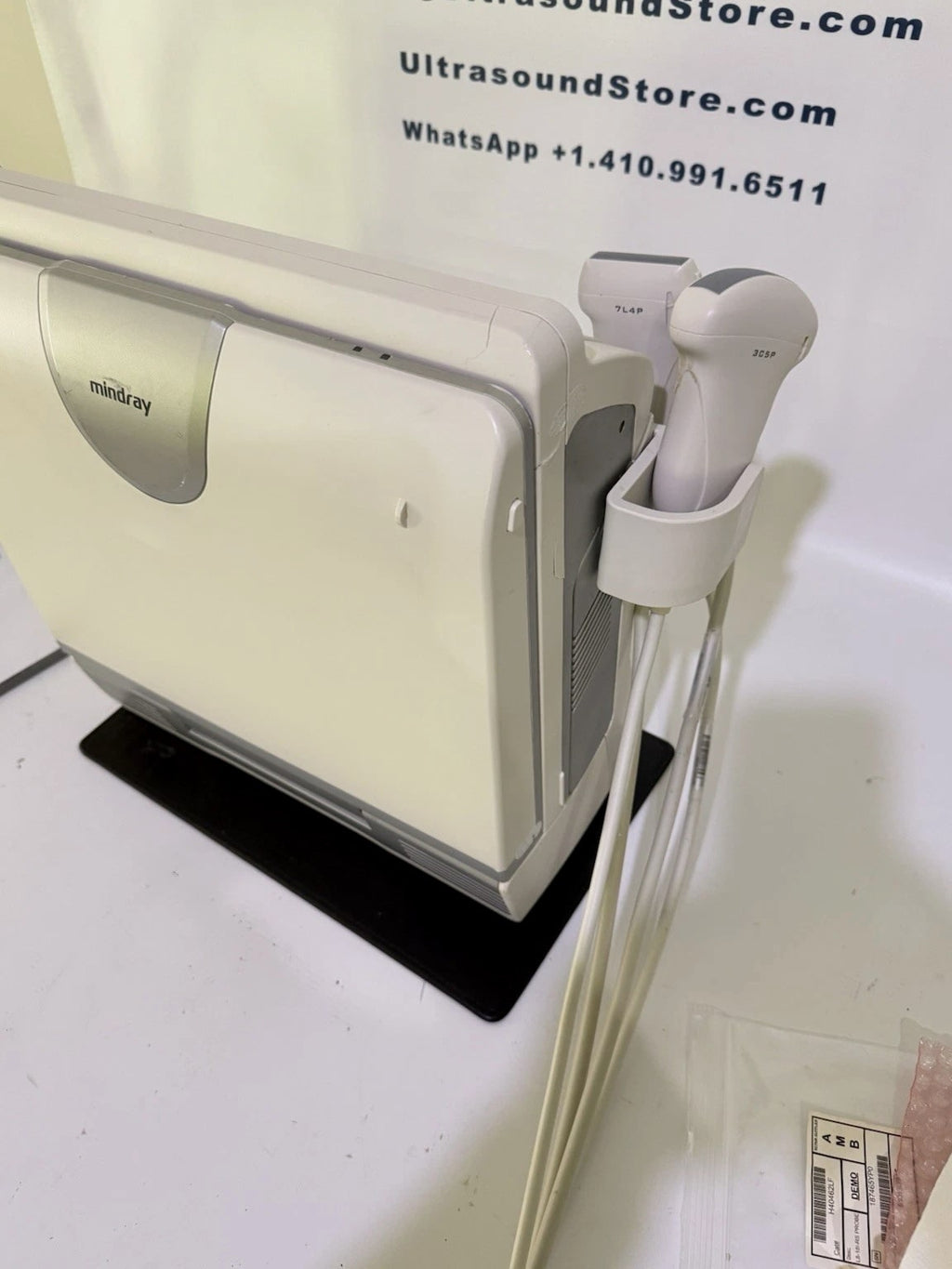 Mindray Z6 Ultrasound Machine w/ 2 Probes (7L4P & 3C5P) 2014 Color Doppler