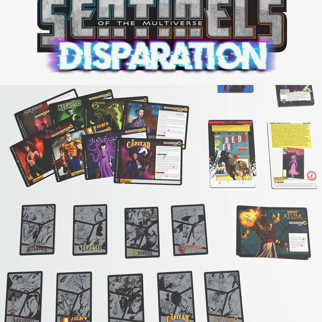 Greater Than Games Sentinels of the Multiverse Disparation Board Game Expansion