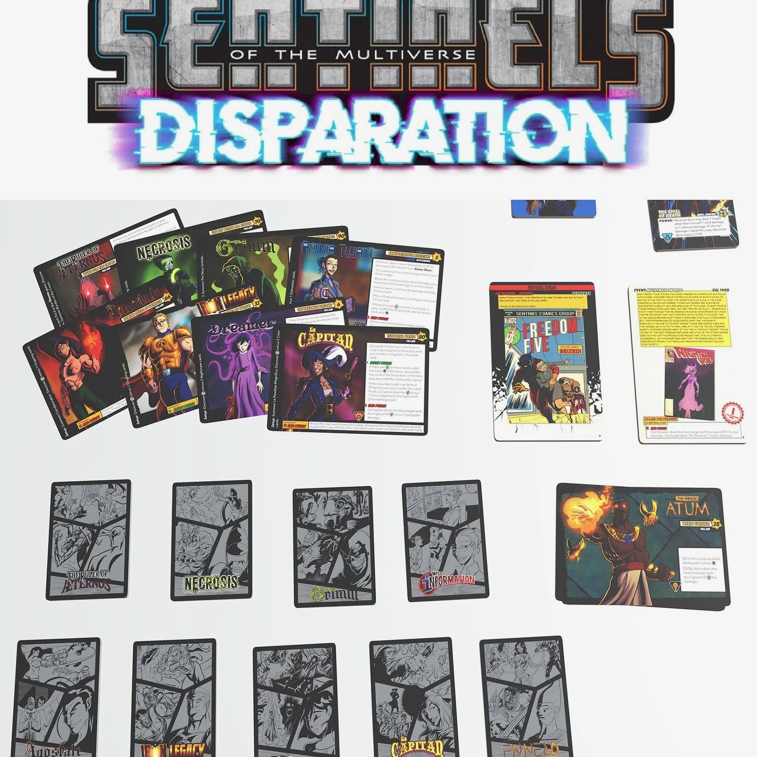 Greater Than Games Sentinels of the Multiverse Disparation Board Game Expansion