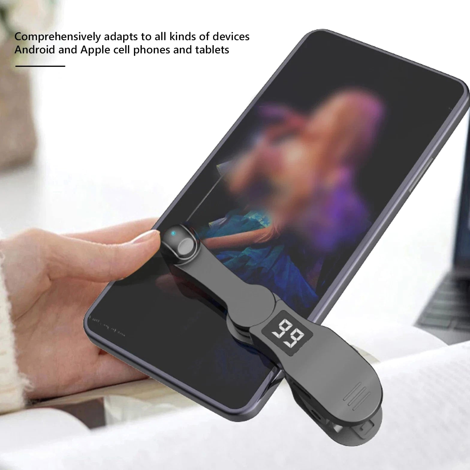 Digital Auto Screen Clicker for Smart Phone Apps Video Live Streaming Gadget