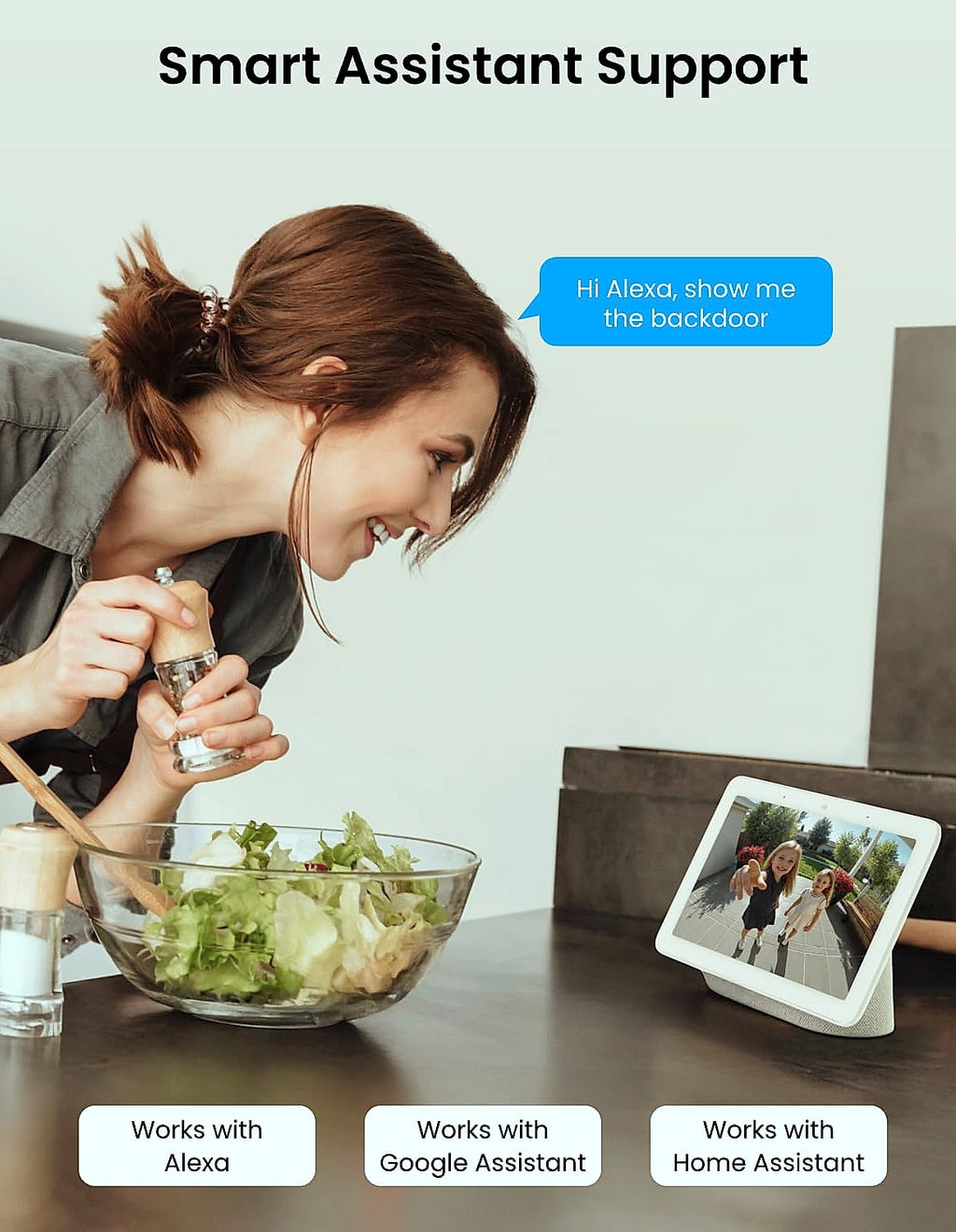 Reolink Video Doorbell WiFi Camera 2K Wired Security