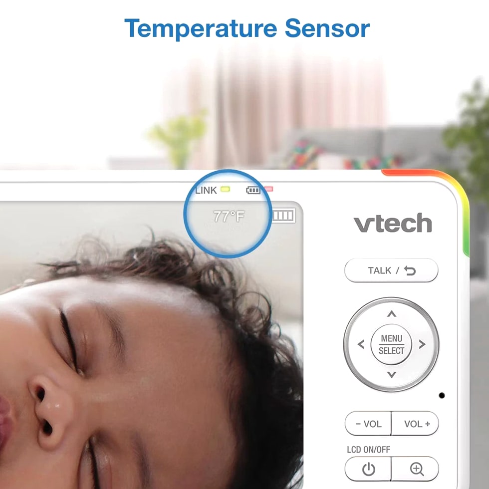 V-Tech 5.5" HD Smart Fixed Position Video Baby Monitor