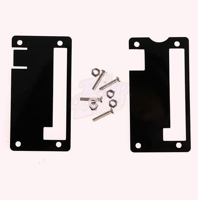 Acrylic Zero Case Shell Black Protection Box for Raspberry Pi