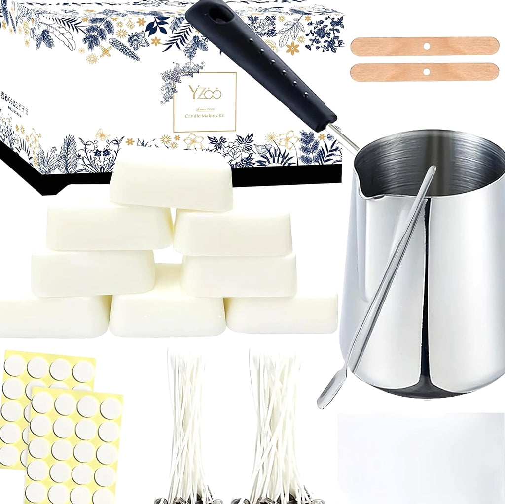 Candle Making Kit for Adults and Beginners, Candle Making Supplies Include Soy Wax