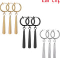 BONISKISS Zorro Dangle Earrings Stainless Steel Roronoa