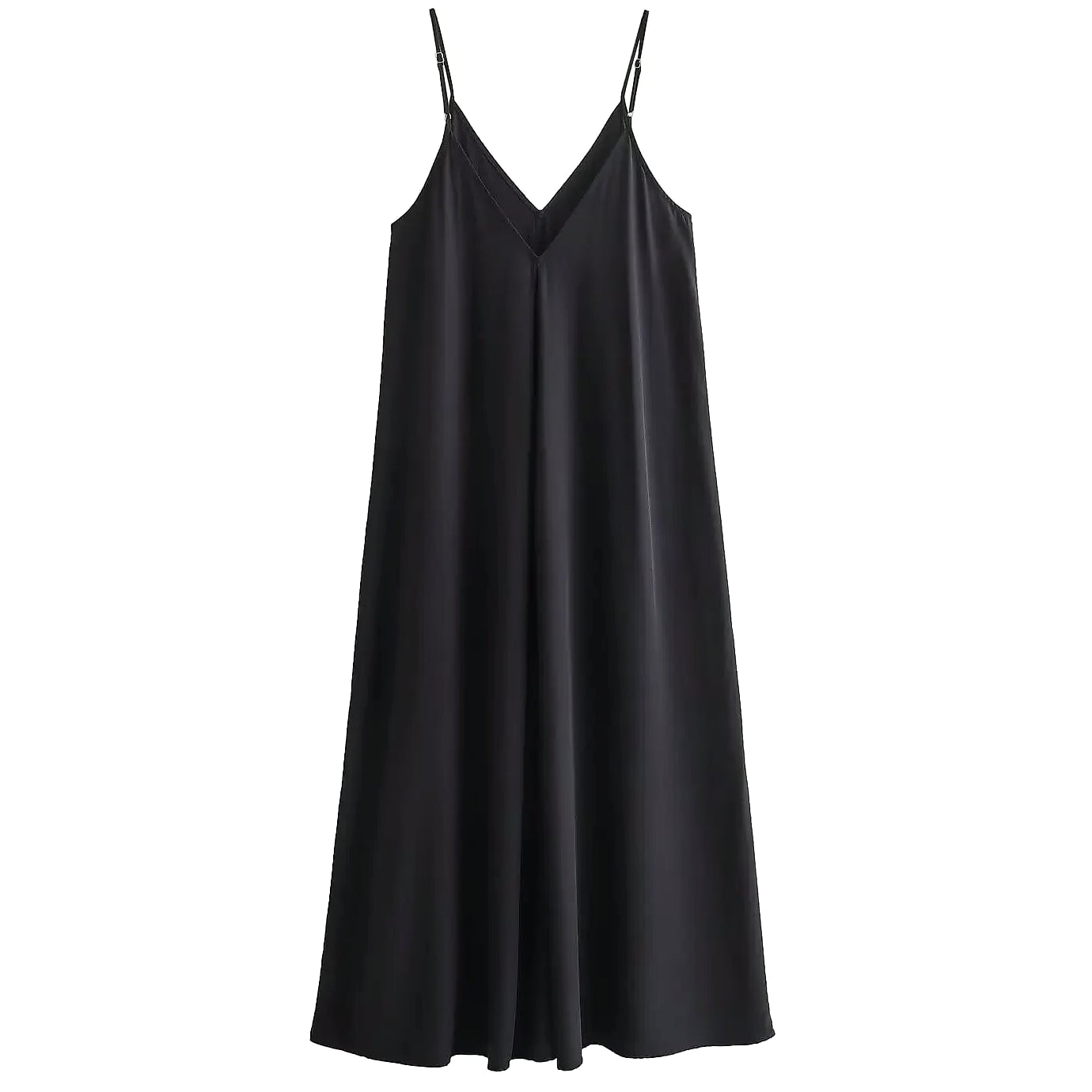 MUJER Backless Slip Maxi Dress for Summer