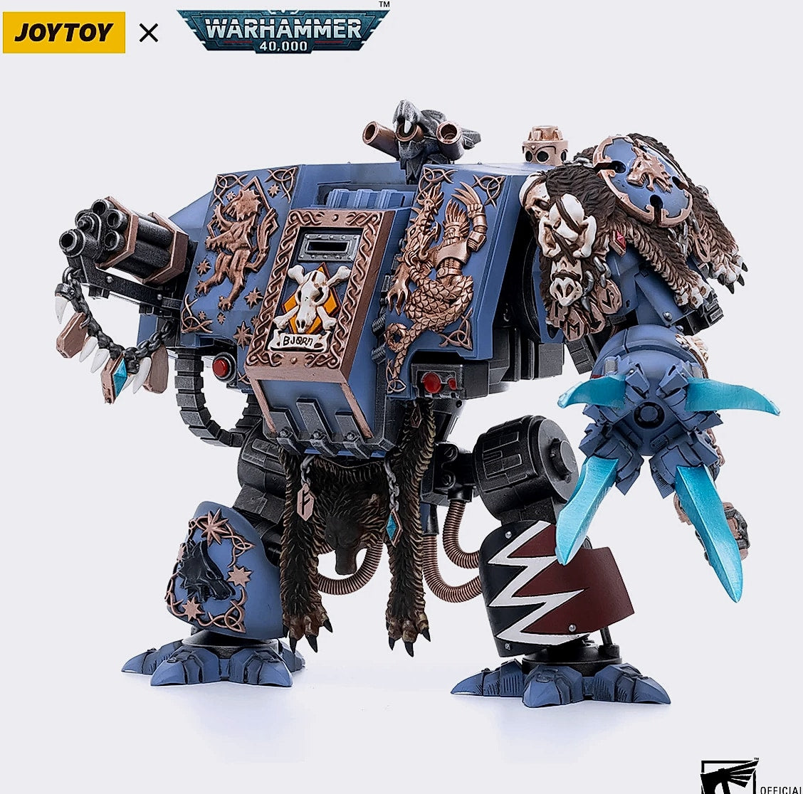 JOY TOY Warhammer 40K Space Wolves Bjorn Fell-Handed 1/18
