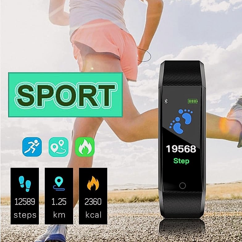THE PERFECT PART Smart Watch Fitness Tracker Blood Pressure Heart Rate Monitor