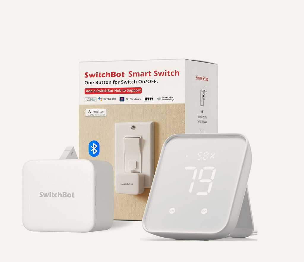 SwitchBot Smart Switch Button Pusher Bluetooth Remote Control