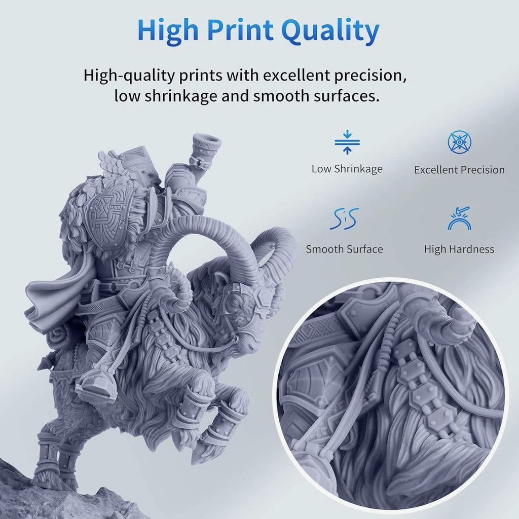 ANYCUBIC 3D Printer Resin - 405nm SLA UV-Curing with High Precision