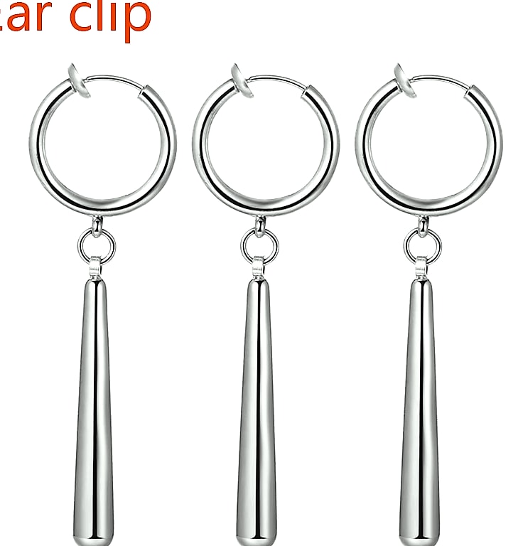 BONISKISS Zorro Dangle Earrings Stainless Steel Roronoa