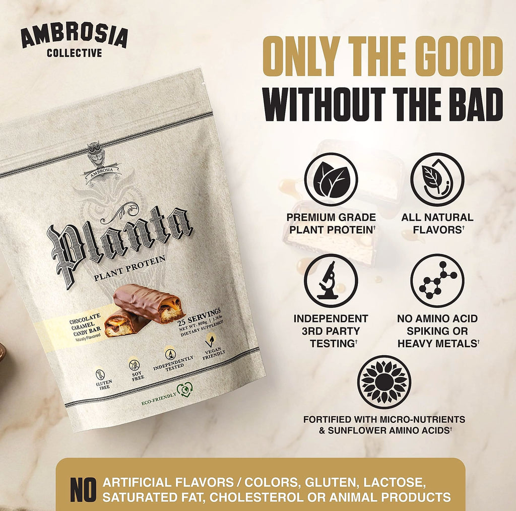 Ambrosia Plant Based Protein Powder 20g Pea Protein