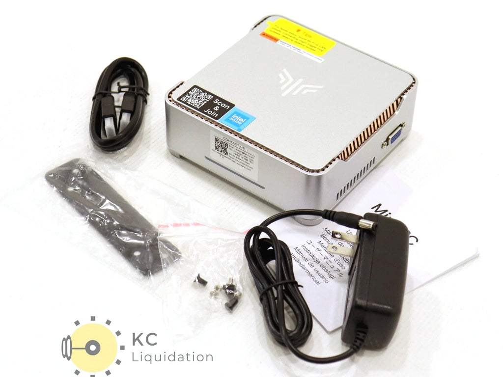 Kamrui GK3Plus Intel N95 16GB 512GB SSD Windows 11 Pro Mini PC Silver - Very Good