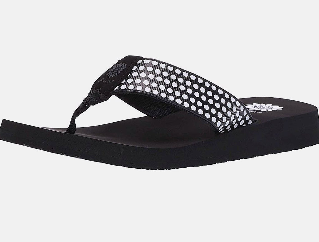 Yellow Box Fromy Girls' Sandals with Polka Dot Strap
