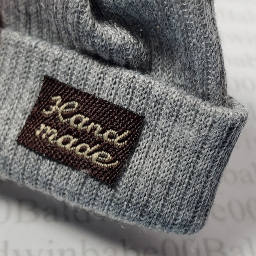 HAT ~ (B)~ FITS 11.5" FASHION DOLL GRAY KNIT BEANIE CAP ACCESSORY CLOTHING