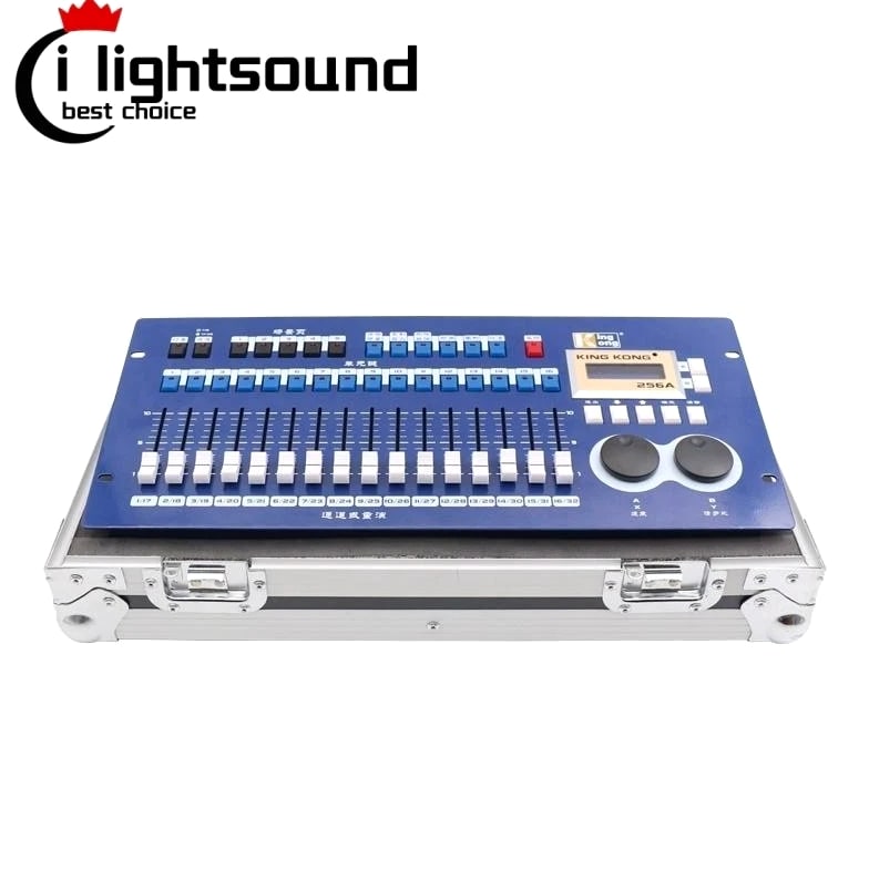 Led Disco Dj Stage Lighting controller Kingkong 256A Console +flight case