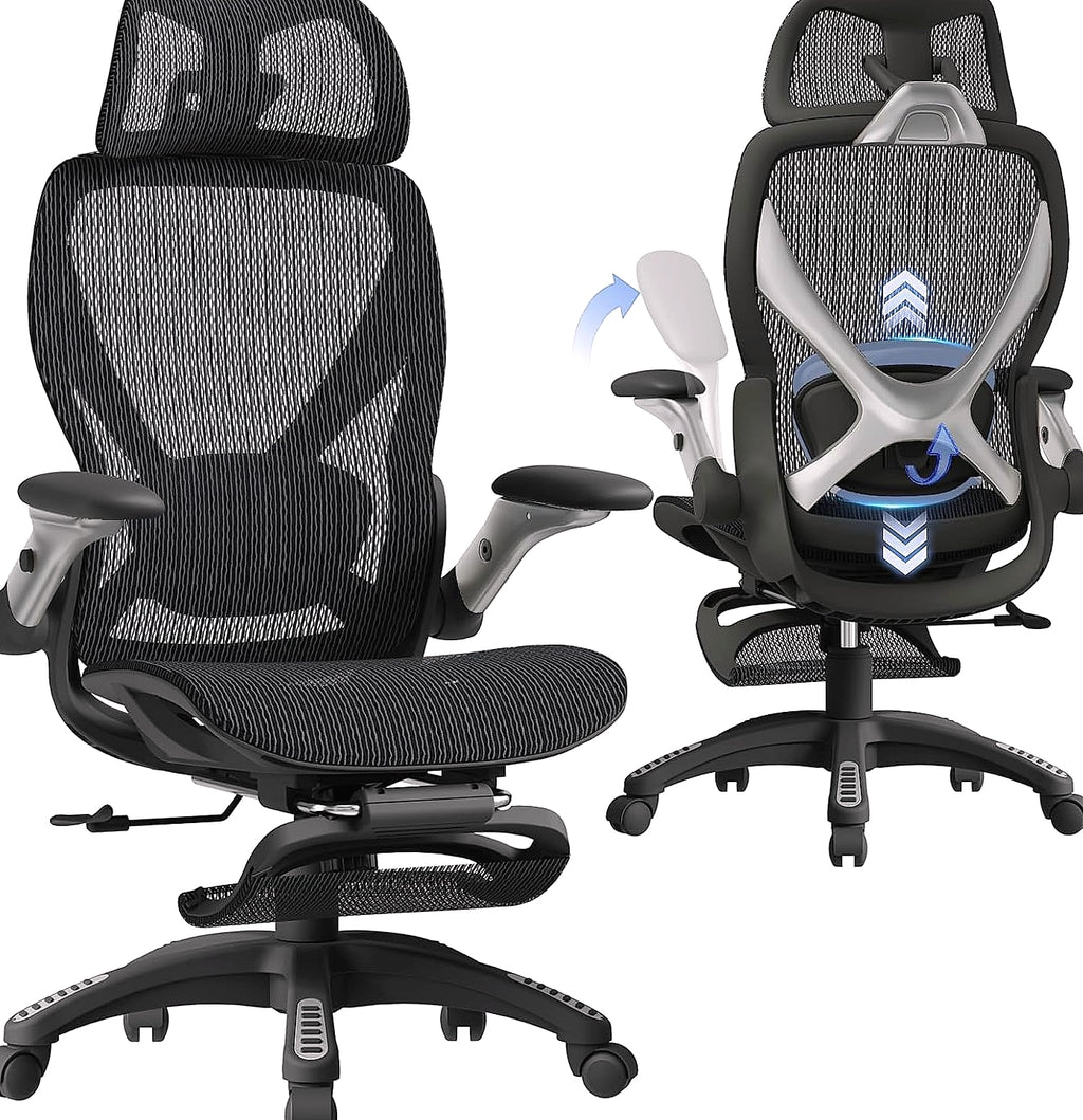ELABEST X100 Ergonomic Mesh Office Chair with Lumbar Support