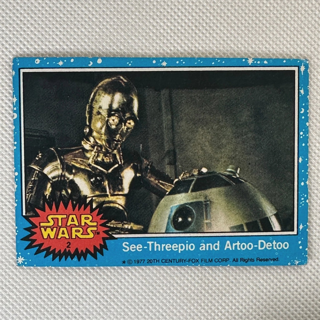 1977 Topps Star Wars Cards Blue Series 1 – You Pick #1–66 – Buy 4 Save 25%