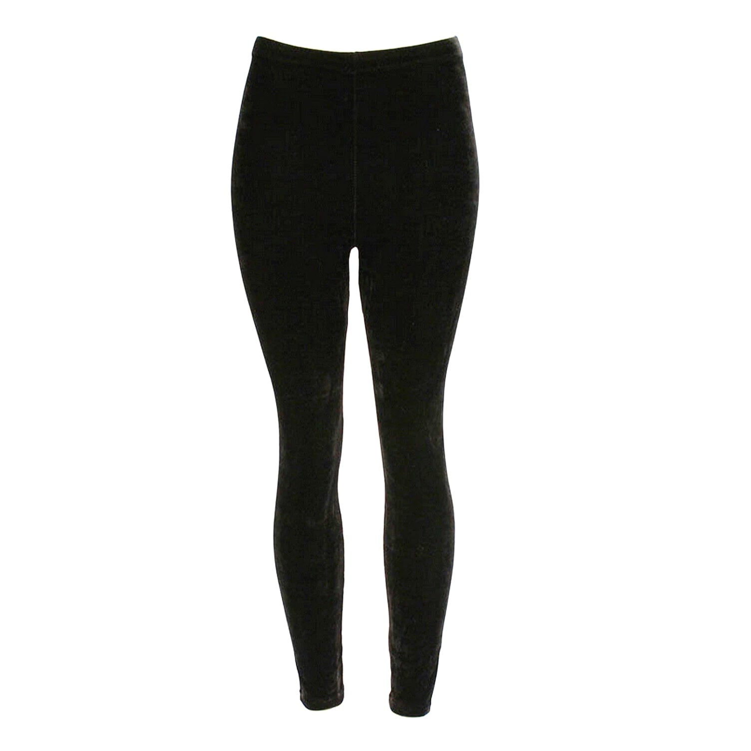 TD Women's Ultra Soft Velvet Stretch Winter Leggings One Size