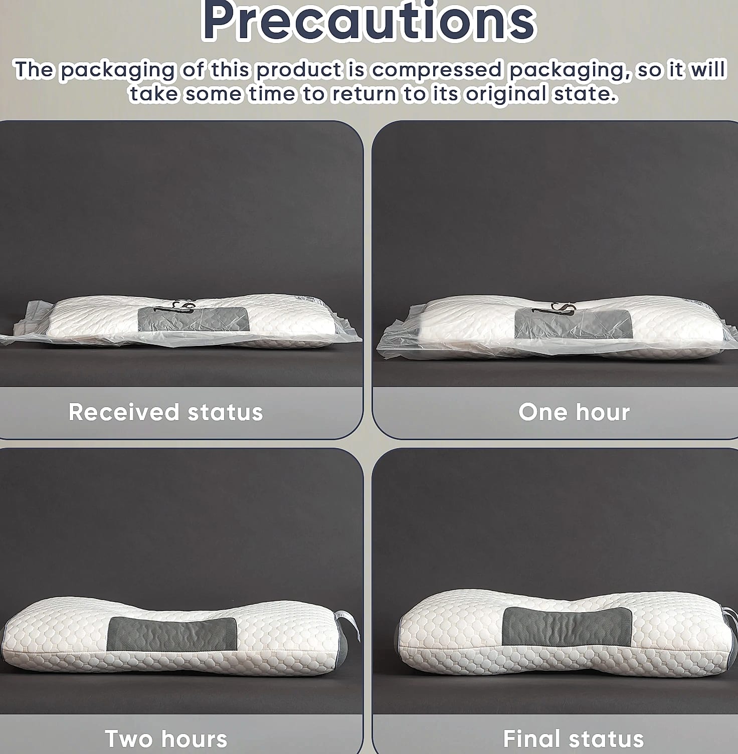 Ufist Adjustable Neck Pillow with Orthopedic Support