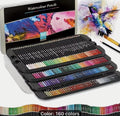 160 Watercolor Pencils In Metal Box NEW Shipping Included