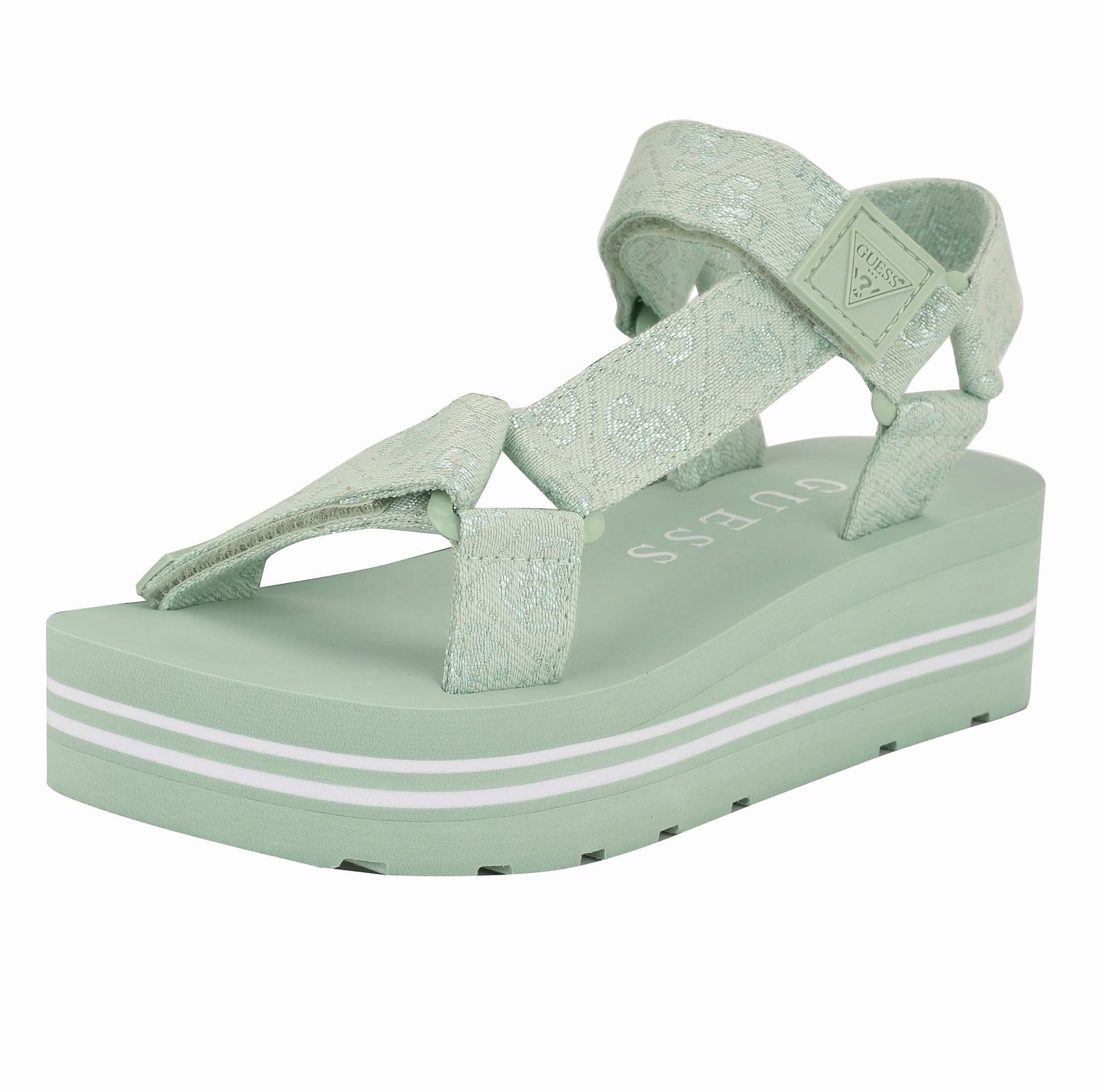 GUESS Avin Women's Platform Sandal with Logo Strap