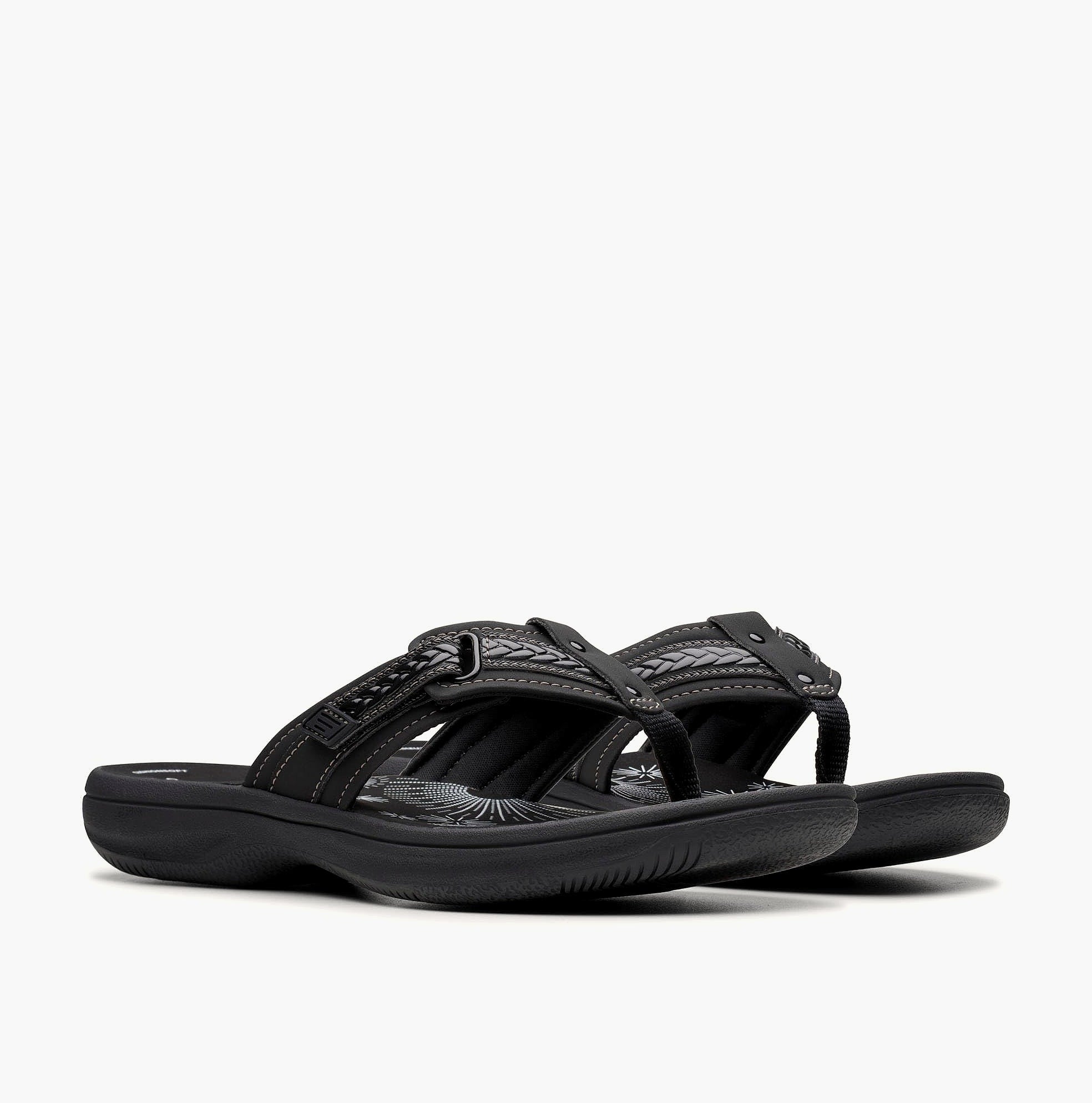Clarks Women's Breezey Sun Sandal with Cloudstepper Comfort