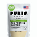 PURIS Organic Pea Protein Powder, 27g Plant Protein Vegan