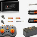 11-in-1 Power Functions High Speed L Motor with Variable Speed Remote Control, Re...