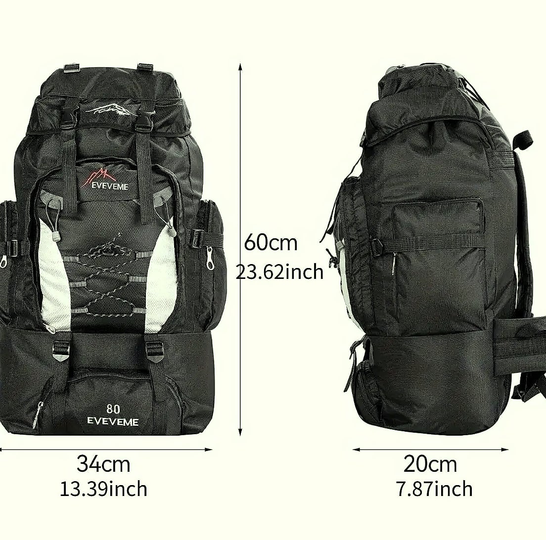 70L Outdoor Sports Backpack for Hiking and Camping