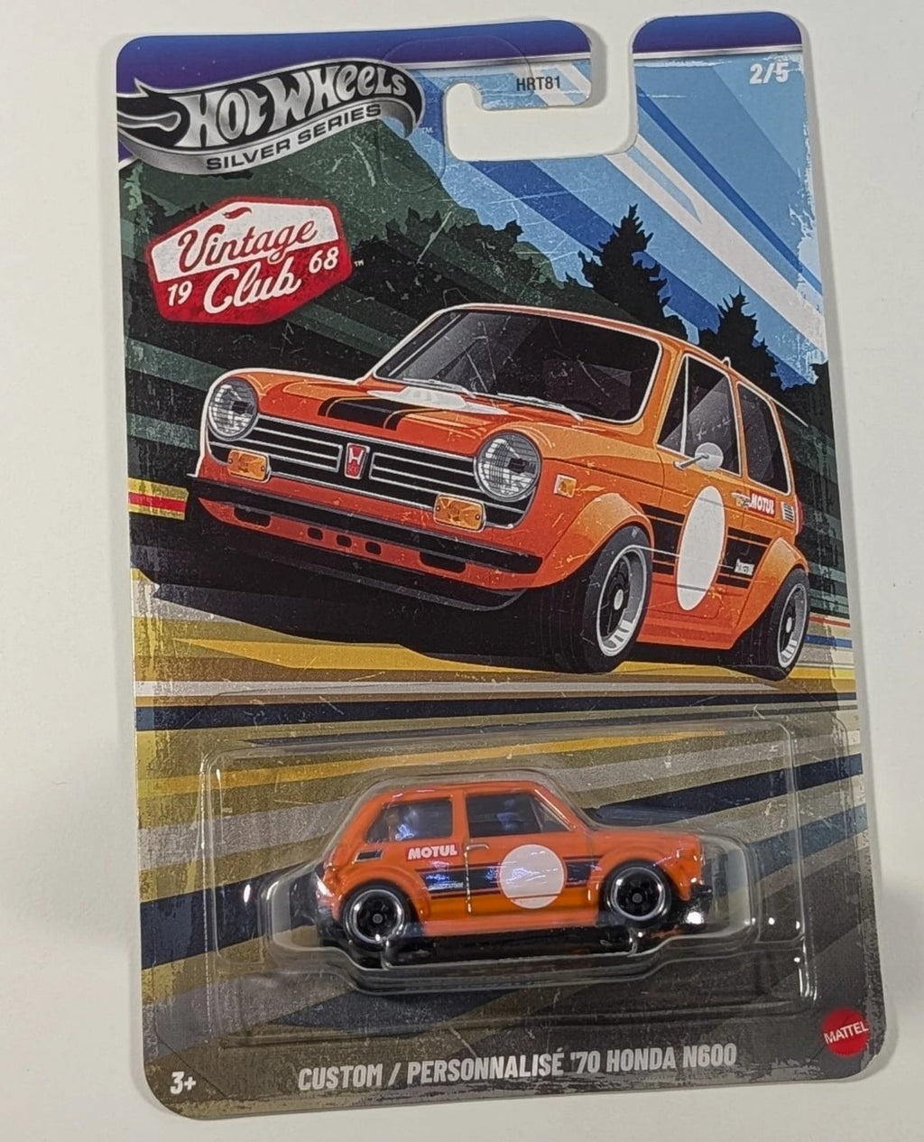 Hot Wheels Vintage Club 1968 Set of 5 Cars 1:64 Scale Diecast Cars (A31)