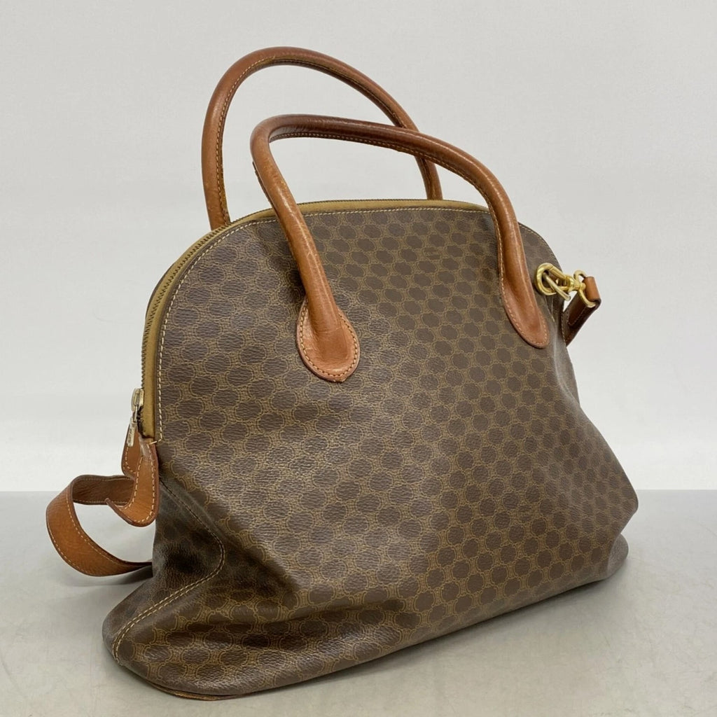 Celine Macadam Brown 2-way handbag for women GZl1h9x4