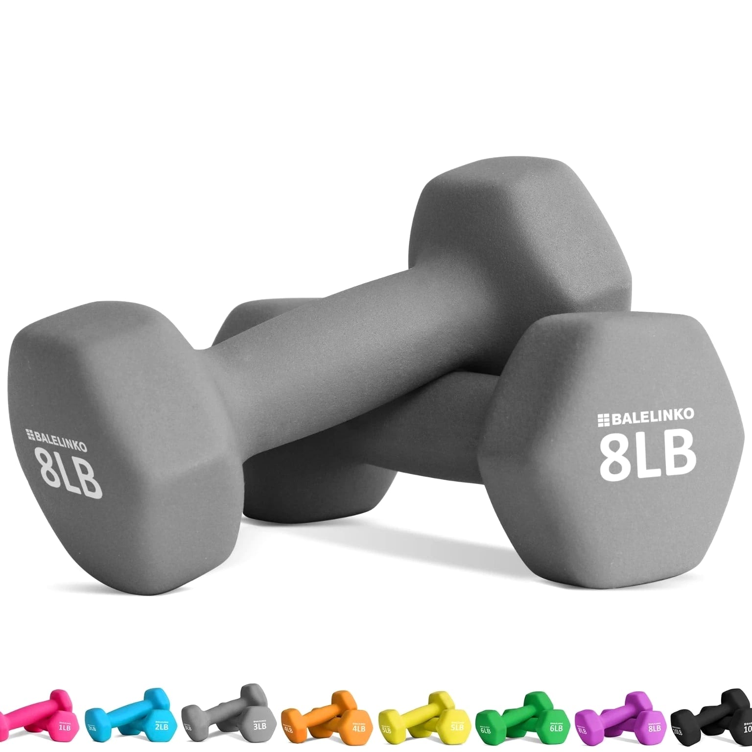 Home Gym Equipment Set for Strength Training, Weight Loss, Pilates & Yoga - Weig