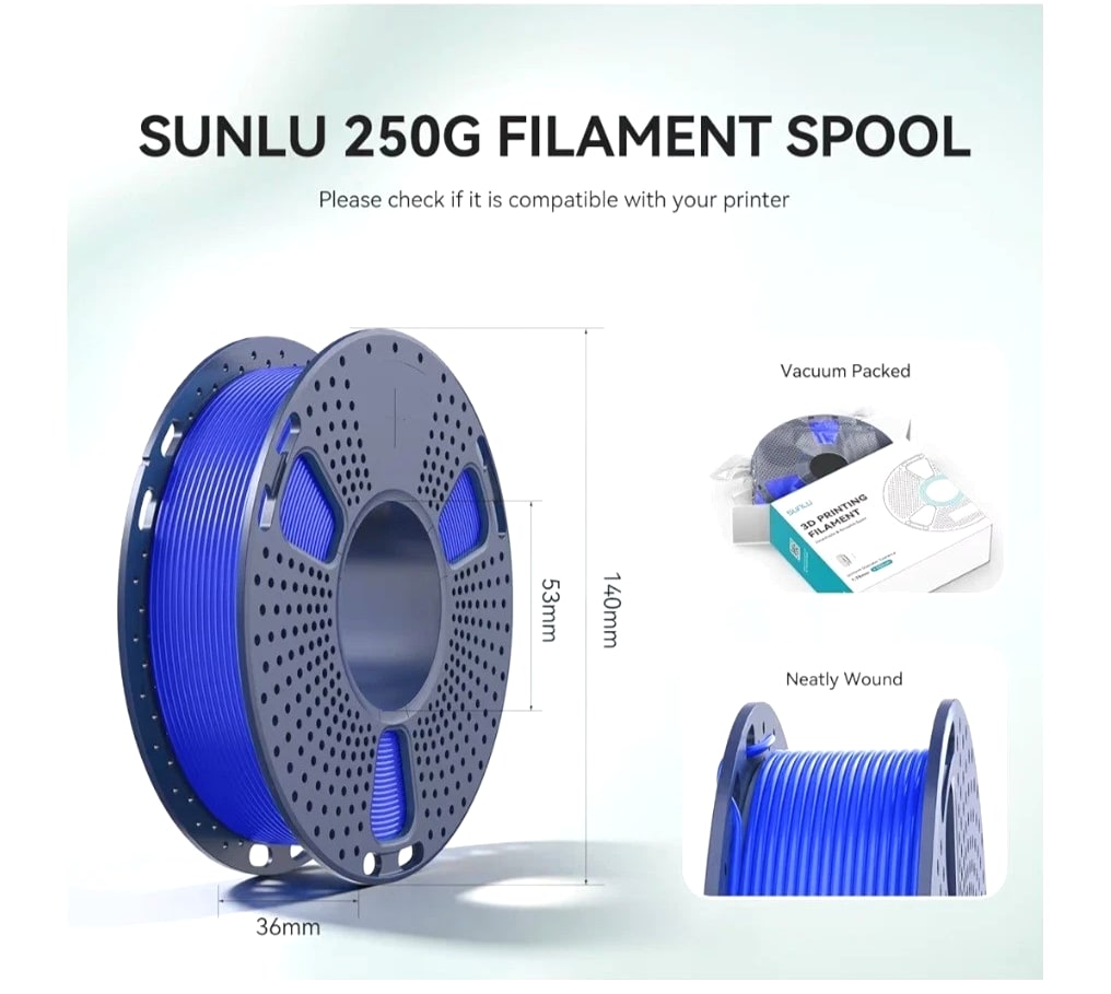 SUNLU 16 Color PLA Filament Bundle Multicolor 3D Printer 1.75mm - Individually