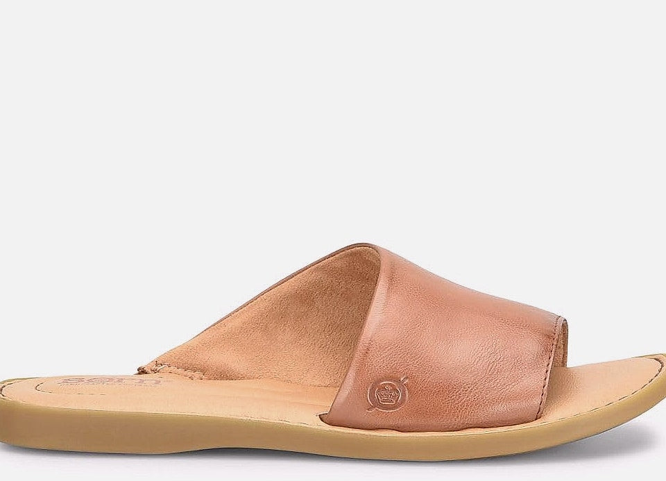 BORN Izabel Women's Leather Slide Sandals