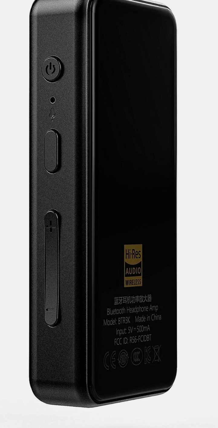 Dual DAC Bluetooth Amp High-Resolution Support - Black