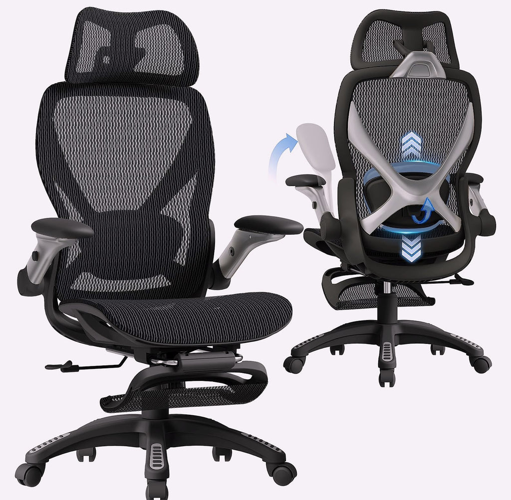 ELABEST X100 Ergonomic Mesh Office Chair with Lumbar Support