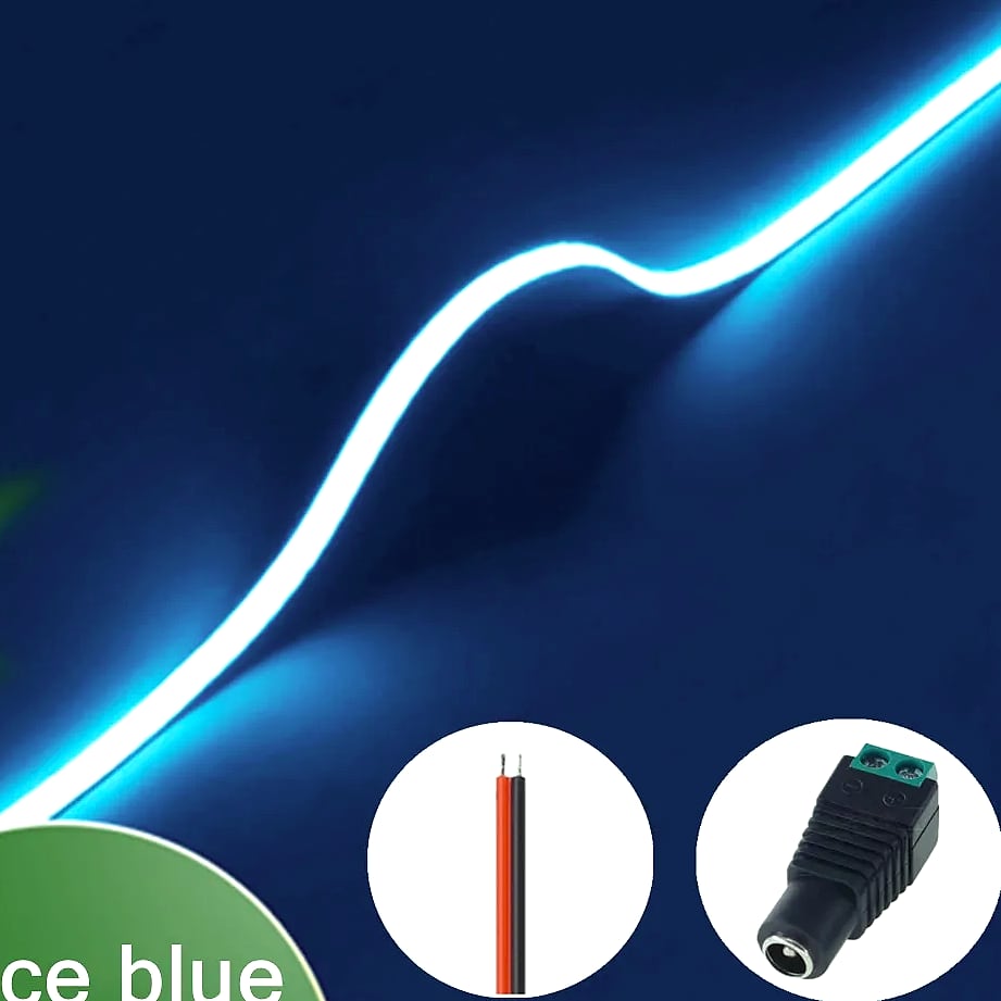 3mm COB LED Strip 12V Dimmable Flexible Light 400LEDs