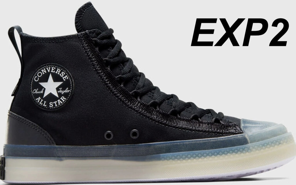 Converse Chuck Taylor All Star CX EXP2 Hi Top Shoes Kicks Sneakers New White Blk