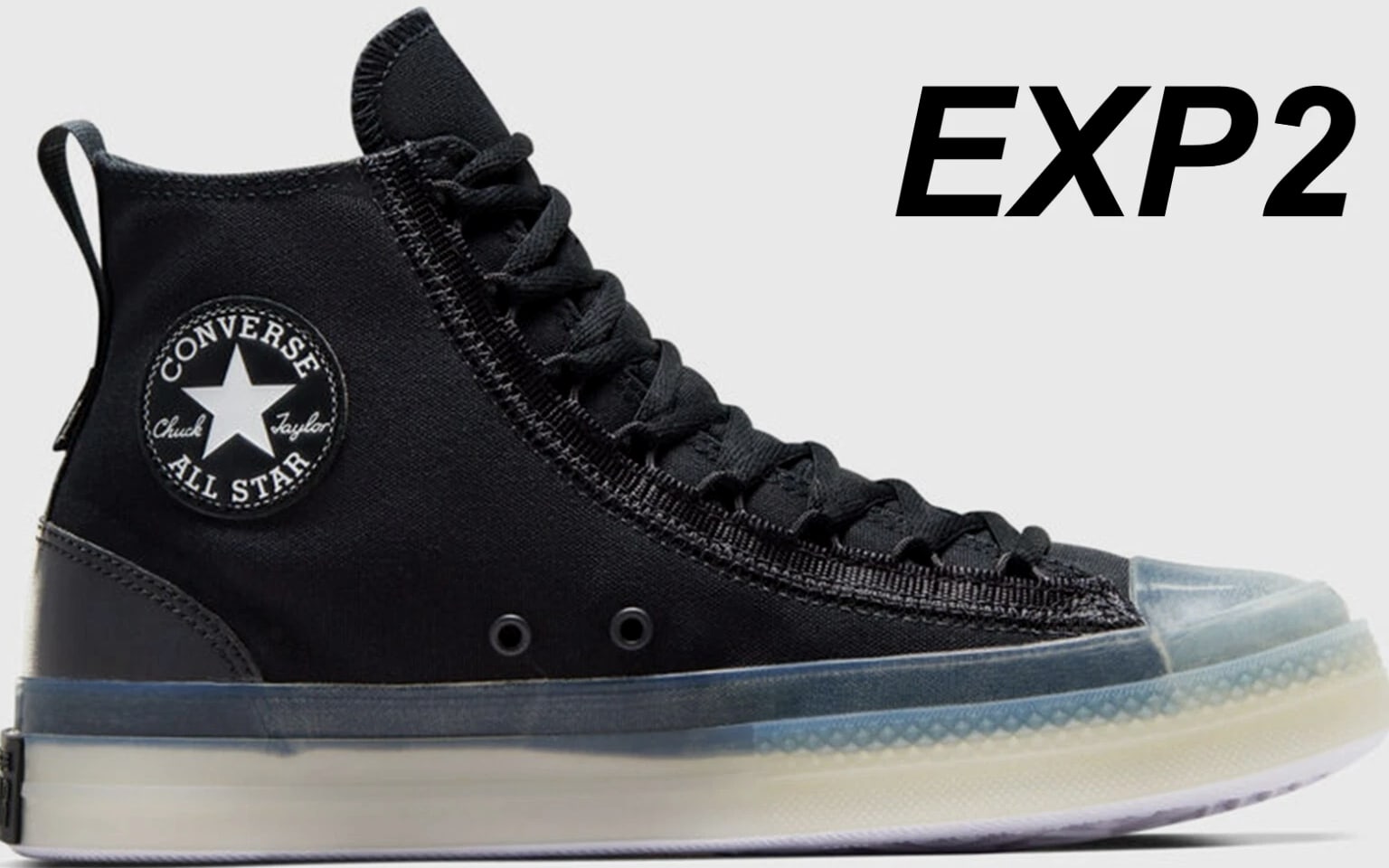 Converse Chuck Taylor All Star CX EXP2 Hi Top Shoes Kicks Sneakers New White Blk
