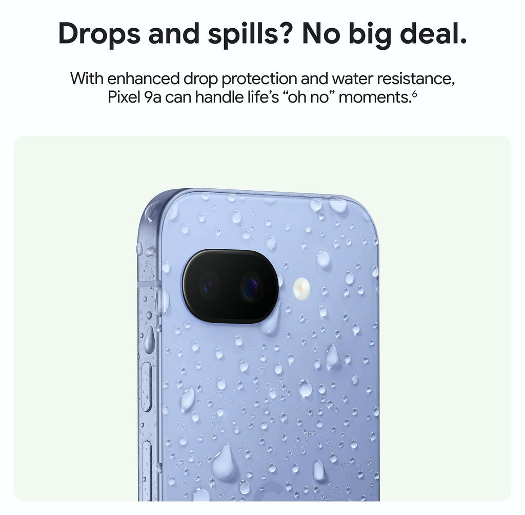Google Pixel 9a Unlocked Android Smartphone with Gemini AI