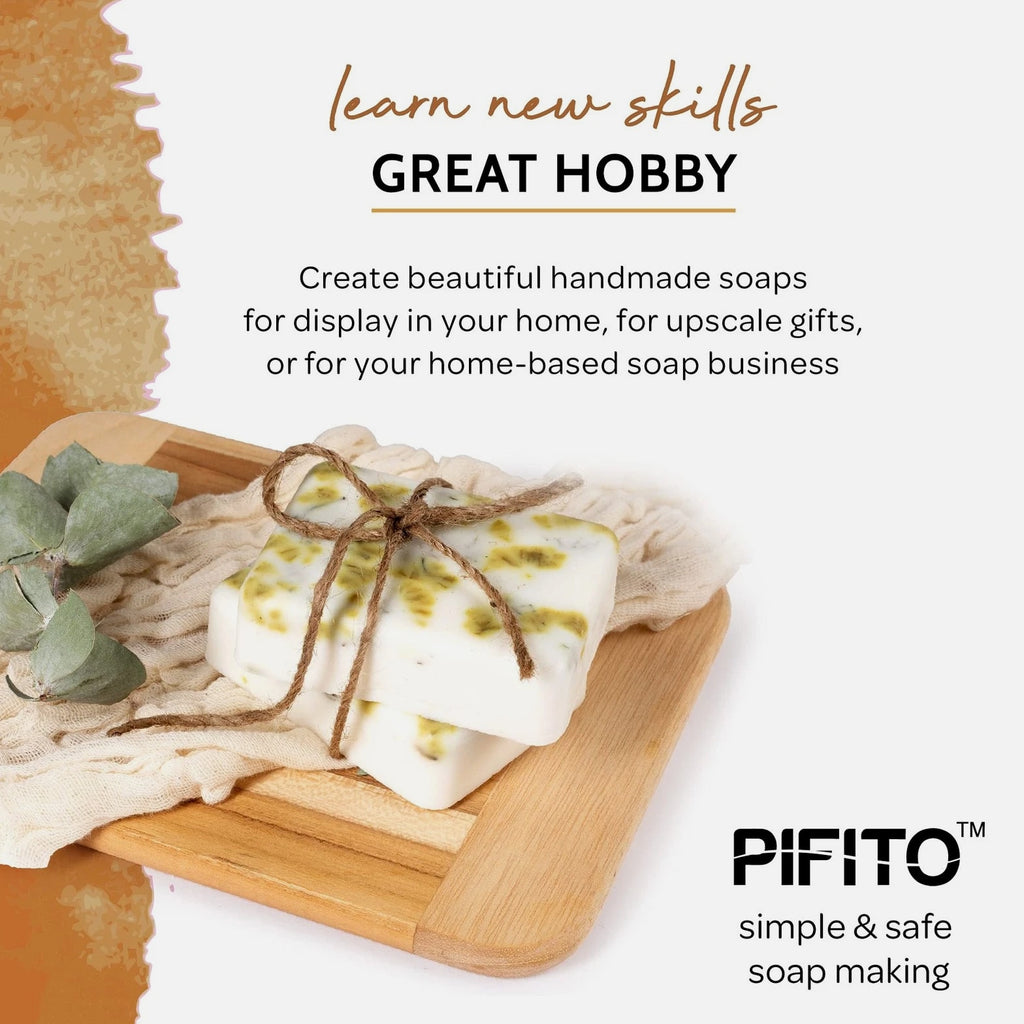 Pifito Shea Butter Melt & Pour Soap Base 80 Ounce (Pack of 1)