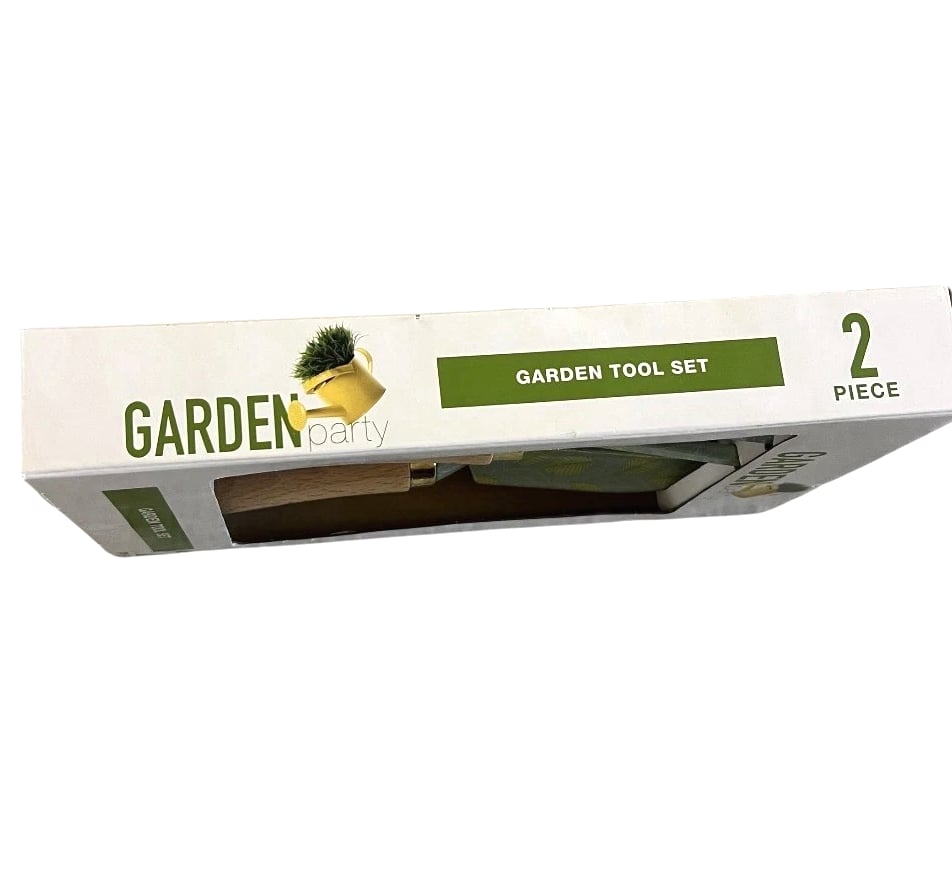 Garden Party Green Floral Tools Kit Home Tool Equipment Garden Tool 2 Piece Set