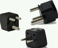US to India Travel Adapter Plug for USA/Universal to Asia Type E (C/F), M & D AC Power Plugs Pack of 3