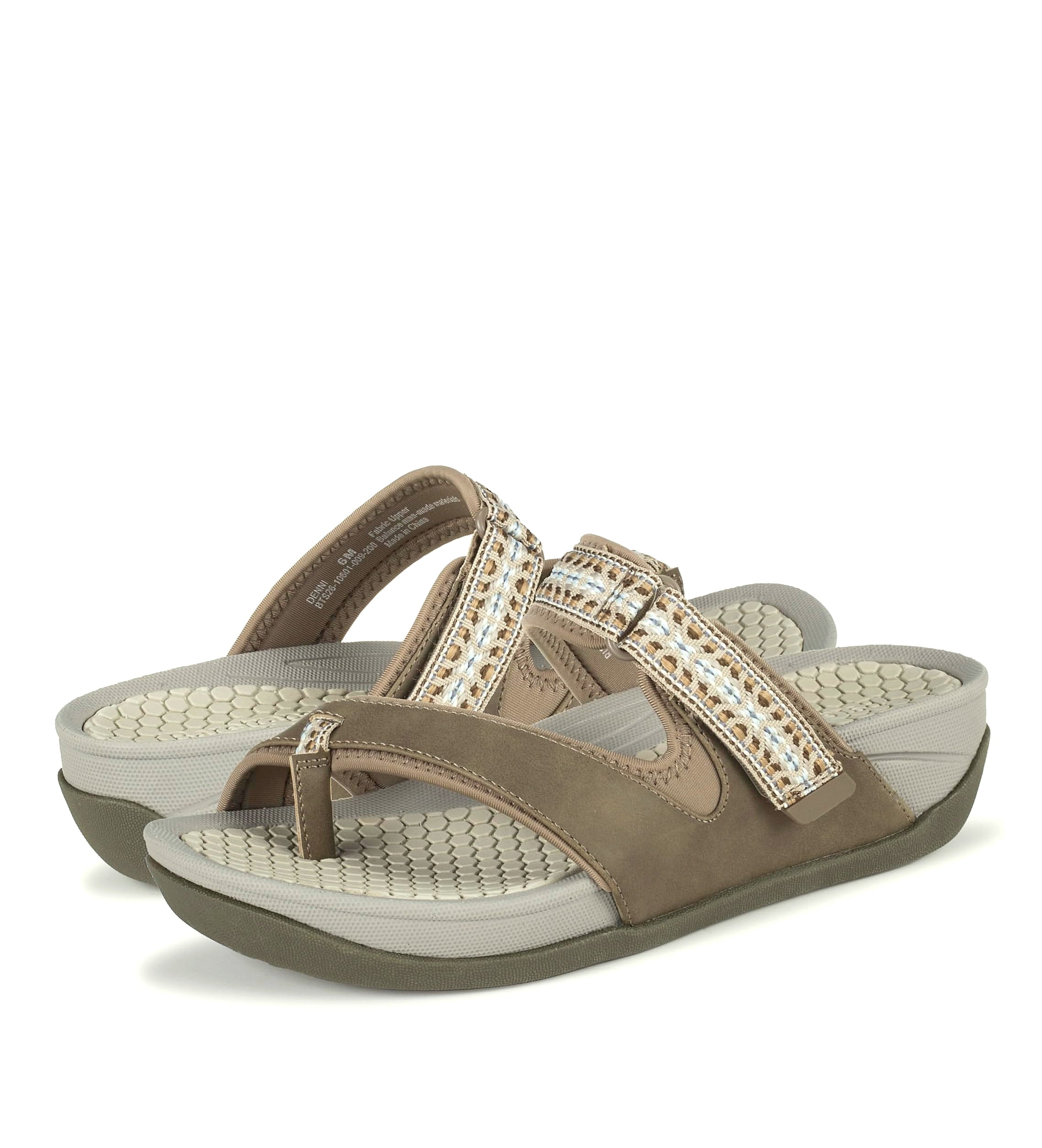 BareTraps DENNI Women's Open Toe Casual Mule Sandal