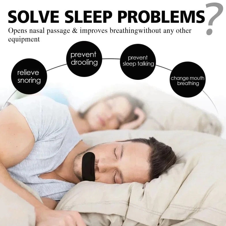 30 Pcs Anti Snore Mouth Breathing Tape For Better Sleep Nights Nasal Strips