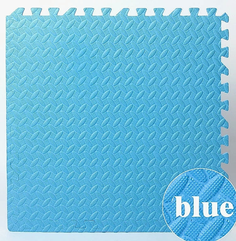 DHDH 30x30cm EVA Foam Gym Mat, 16-Piece Interlocking Floor Tiles