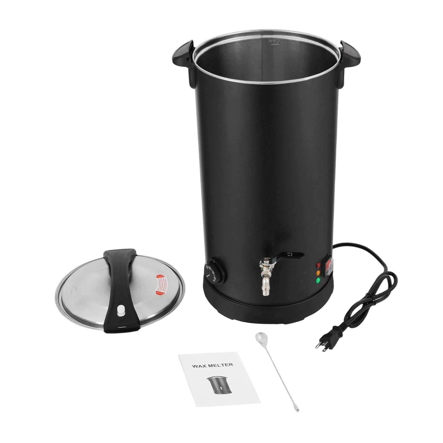 Wax Melter Kits 15L Melting Pot Machine Sets for Candle Making/Home DIY/Beauty