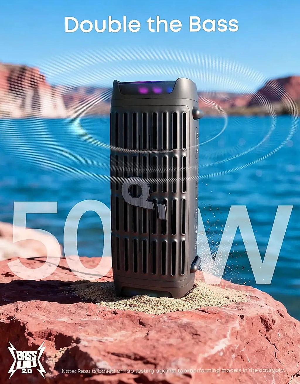 Soundcore Boom 3i Waterproof Bluetooth Speaker, IP68